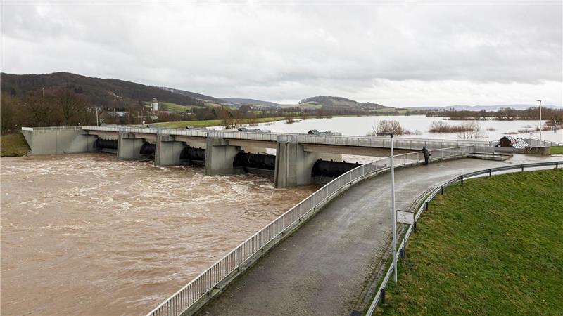 39 Millionen Euro für Hochwasserschutz in Niedersachsen Das Weihnachtshochwasser 2023/24 hatte in Niedersachsen zu großflächigen Überschwemmungen geführt. (Archivbild)