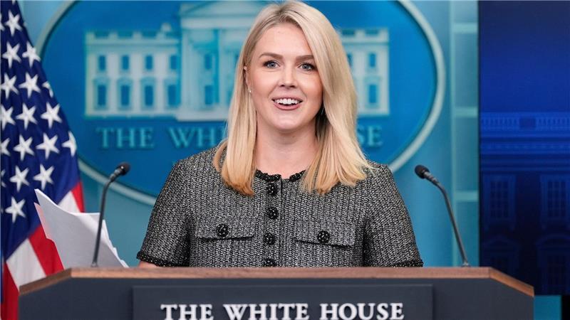 US-Regierung: Dutzende Handelsdeals sind Herausforderung Das Weiße Haus - hier Pressesprecherin Karoline Leavitt - sieht die Aushandlung Dutzender internationaler Handelsdeals innerhalb von Wochen selbst als große Herausforderung.