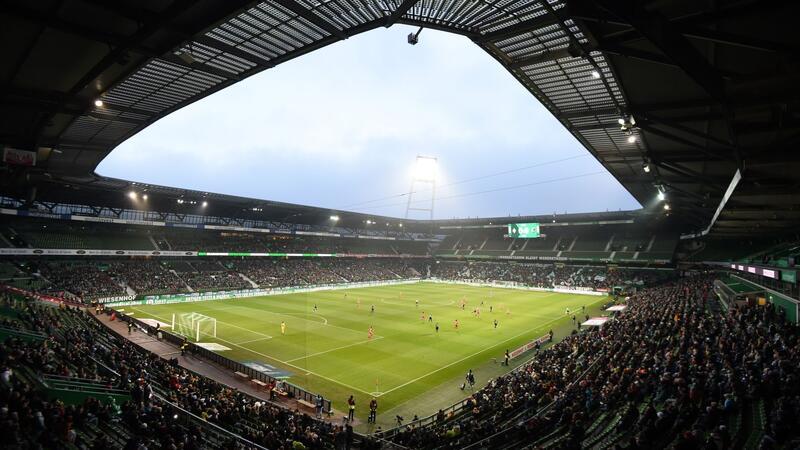 Schon 5000 Karten für erstes Bremen-Gastspiel verkauft Das Weserstadion in Bremen.
