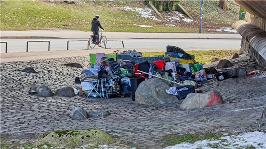 Das Winternotprogramm für Obdachlose in Hamburg endet am 31. März. „Alle Bemühungen müssen sich jetzt darauf konzentrieren, Wohnraum zur Verfügung zu stellen“, fordert eine Expertin. (Archivfoto)