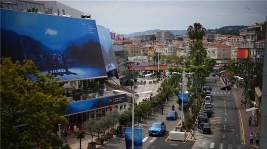 Das Zentrum der Filmfestspiele in Cannes: der Palais des Festivals an der Croisette.