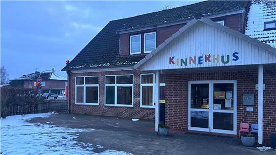 Das alte Gebäude der Kita in Ahrenswohlde: Hier wird bis August 2027 ein Neubau entstehen.