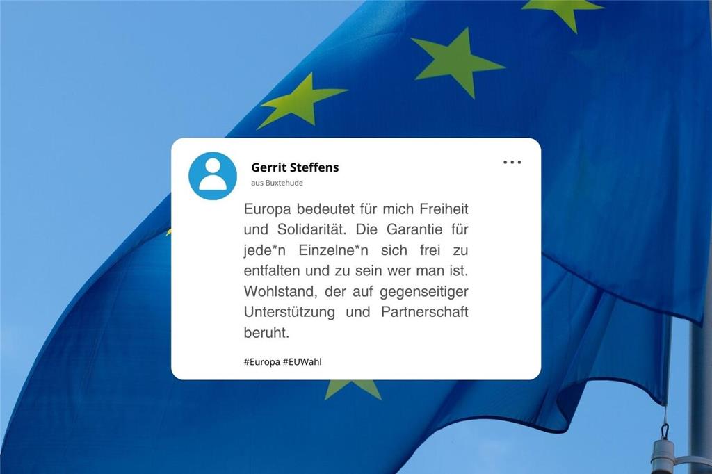 Das antworteten TAGEBLATT-Leser auf die Frage "Was bedeutet Europa für Sie?"