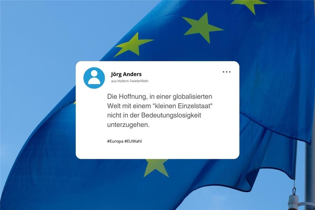 Das antworteten TAGEBLATT-Leser auf die Frage "Was bedeutet Europa für Sie?"