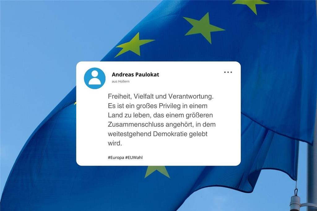 Das antworteten TAGEBLATT-Leser auf die Frage "Was bedeutet Europa für Sie?"