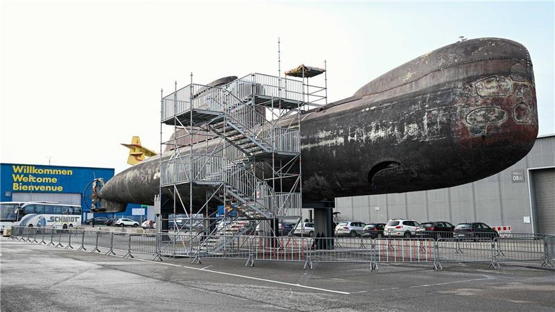 Das ausgemusterte Marine-U-Boot U17 soll ab 24. Mai für Besucherinnen und Besucher des Technikmuseums Sinsheim zugänglich sein. (Archivfoto)