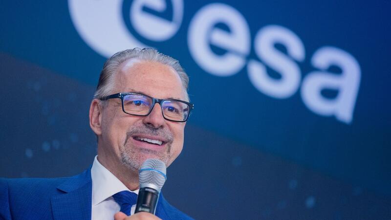 Esa setzt auf Wettbewerb - Warten auf „Euclid“-Bilder „Das bringt Europa auf einen sehr guten Weg für die Weltraumerkundung“: Esa-Chef Josef Aschbacher.
