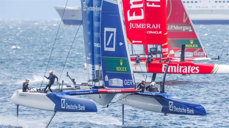 Speedrekord vor Sassnitz und siegreiche „Fliegende Kängurus“ Das deutsche Team erlebte vor Sassnitz eine Ergebnis-Achterbahn.