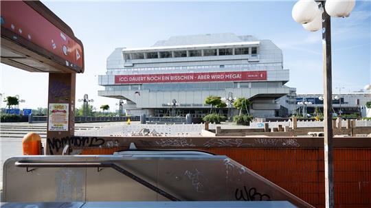 Das ehemalige Kongresszentrum ICC ist schon durch seine Größe ein Hingucker. 