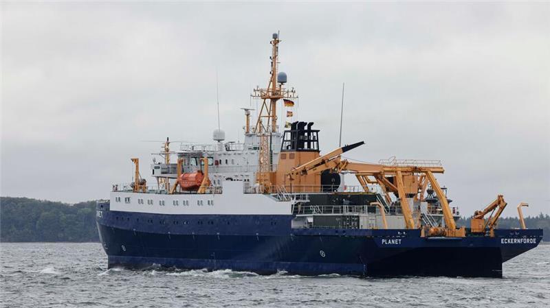Forschungsschiff „Planet“ für Nato-Mission ausgelaufen Das eigentlich für Forschungszwecke verwendete Schiff „Planet“ erfüllt laut der Marine die gestiegenen Anforderungen der Nato.