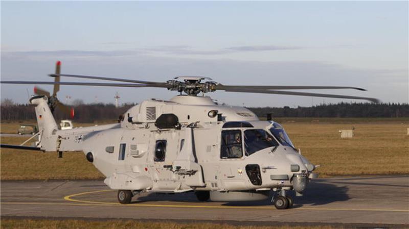 Das erste Exemplar des neuen Marinehubschraubers vom Typ NH90 "Sea Tiger" landete Ende vergangenen Jahres in Nordholz.