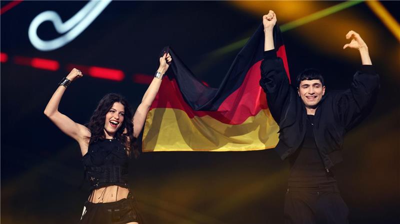 Das für Deutschland angetretene österreichische Geschwister-Duo Abor & Tynna klettert mit seinem Track „Baller“ diese Woche bis auf Rang drei der Offiziellen Deutschen Single-Charts, ermittelt von GfK Entertainment. (Archivbild)