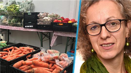 Das gerettete Gemüse sieht appetitlich aus.