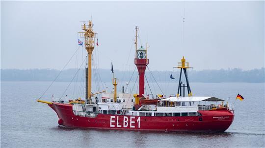 Das historische Feuerschiff „Elbe 1“ ist zurück in Cuxhaven. (Archivbild)