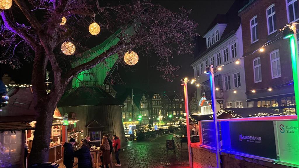 Das ist der Stader Weihnachtsmarkt 2025.