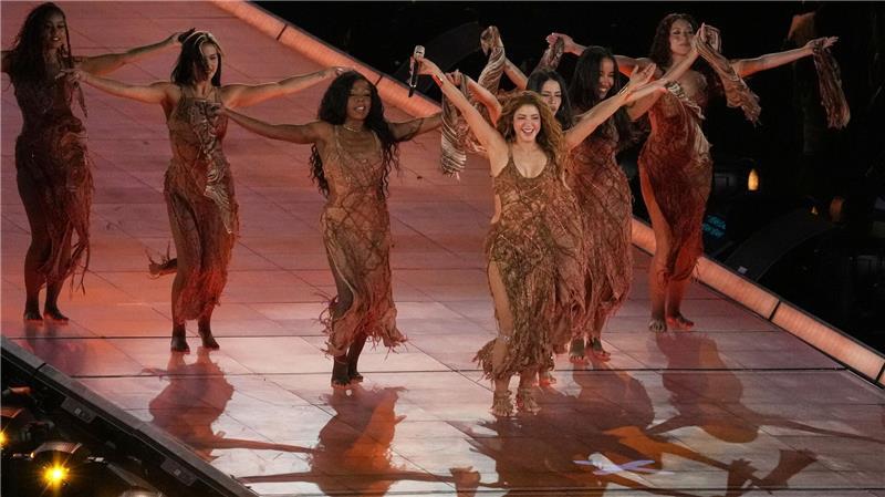 „Das ist ein Traum“ : Die 49-jährige Shakira zeigte sich vor ihren mexikanischen Fans begeistert. 