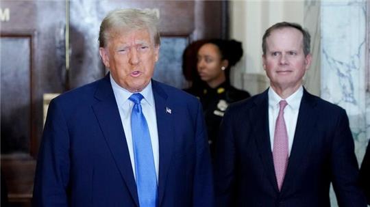 „Das ist ein sehr unfairer Prozess. Ich hoffe, die Öffentlichkeit schaut zu“: Donald Trump.