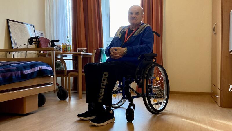 „Das ist mein Reich“: Jungblut wohnt in einer Buxtehuder Seniorenresidenz.