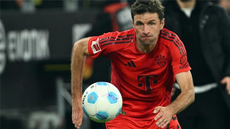 Das logische Kane-Double: Routinier Thomas Müller.
