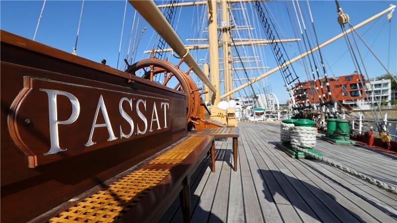 Travemündes Wahrzeichen „Passat“ steht vor Großsanierung Das mehr als 100 Jahre alte Schiff muss in die Werft.