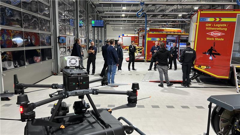 Das neue Domizil der Dow-Werkfeuerwehr ist eine Wache der Superlative.