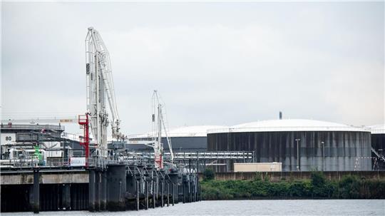 Das neue Importterminal soll im Süden des Hafens entstehen. (Archivbild)