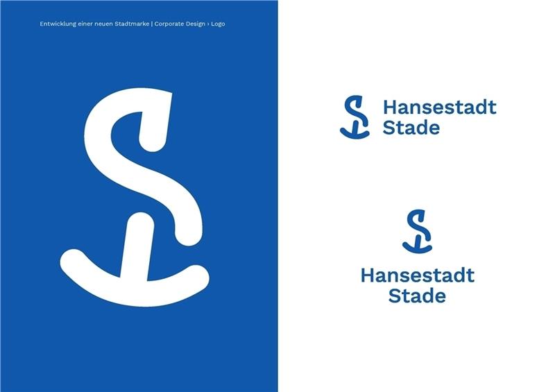 Das neue Logo und die dazugehörige Schrift ist Teil der neuen Stadtmarke Stades.