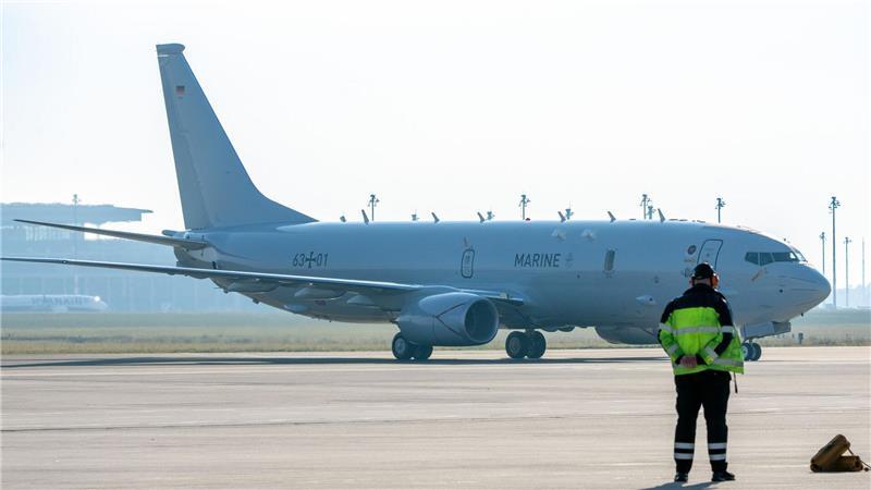 Neues Marine-Aufklärungsflugzeug in Deutschland angekommen Das neue Marine-Aufklärungsflugzeug Boeing P8-A Poseidon wird bei Cuxhaven stationiert.