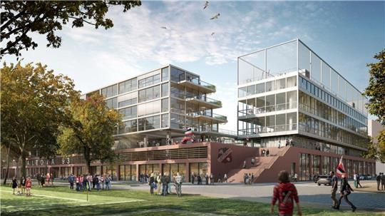 Das neue Stadion wird ein schmuckes Ding und das Gebäude wird mehr als Fußball zu bieten.
