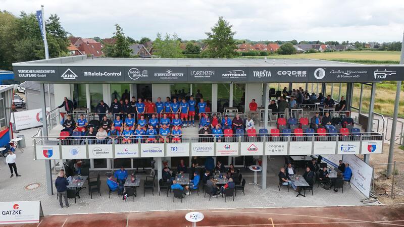 Das neue Vereinsheim im Kehdinger Stadion