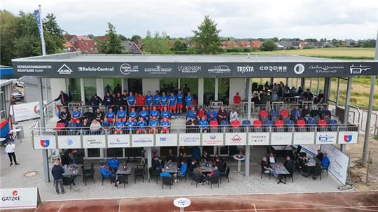 Das neue Vereinsheim im Kehdinger Stadion