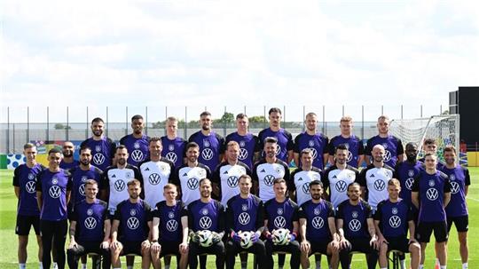 Das offizielle Mannschaftsfoto des DFB-Teams.