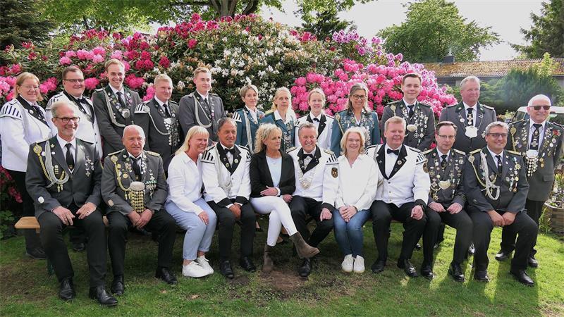 Das sind die aktuellen Würdenträger des Schützenvereins Elstorf.