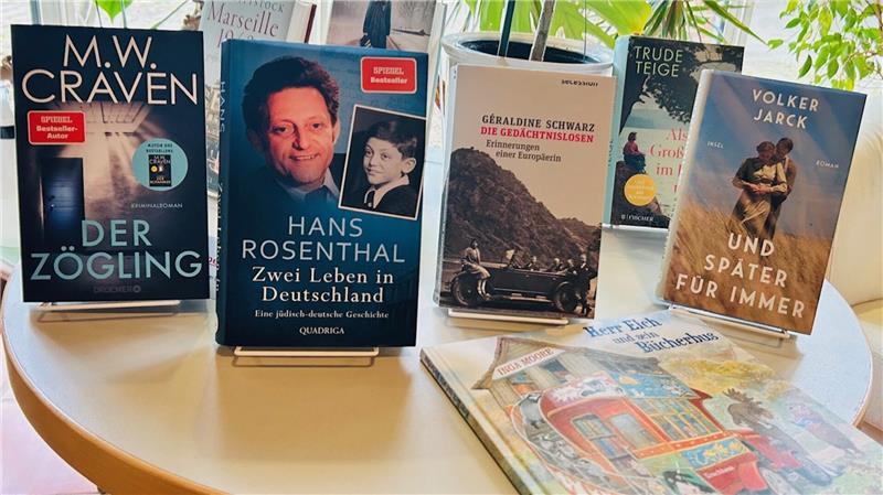 Das sind die fünf Tipps für aktuell guten Lesestoff von Hammahs Büchereileiter Burkhard Frey.