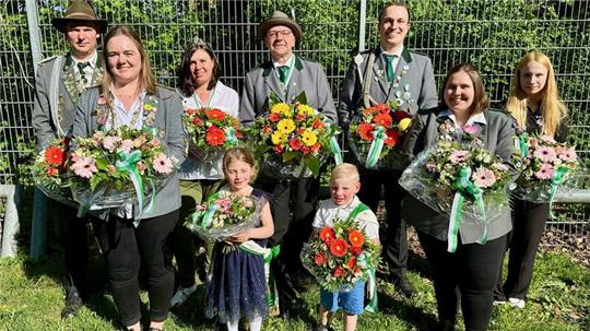 Das sind die neuen Würdenträger des Schützenvereins Wiepenkathen.