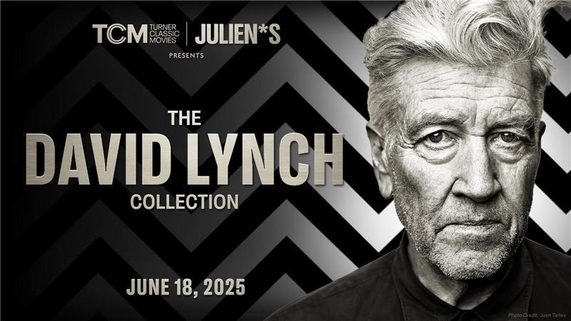 Verstorben: Die Toten des Jahres 2025 Das undatierte von Julien's Auctions zur Verfügung gestellt Bild zeigt ein Plakat zu einer Auktion von Julien's Auctions mit Andenken an den Regisseur David Lynch.