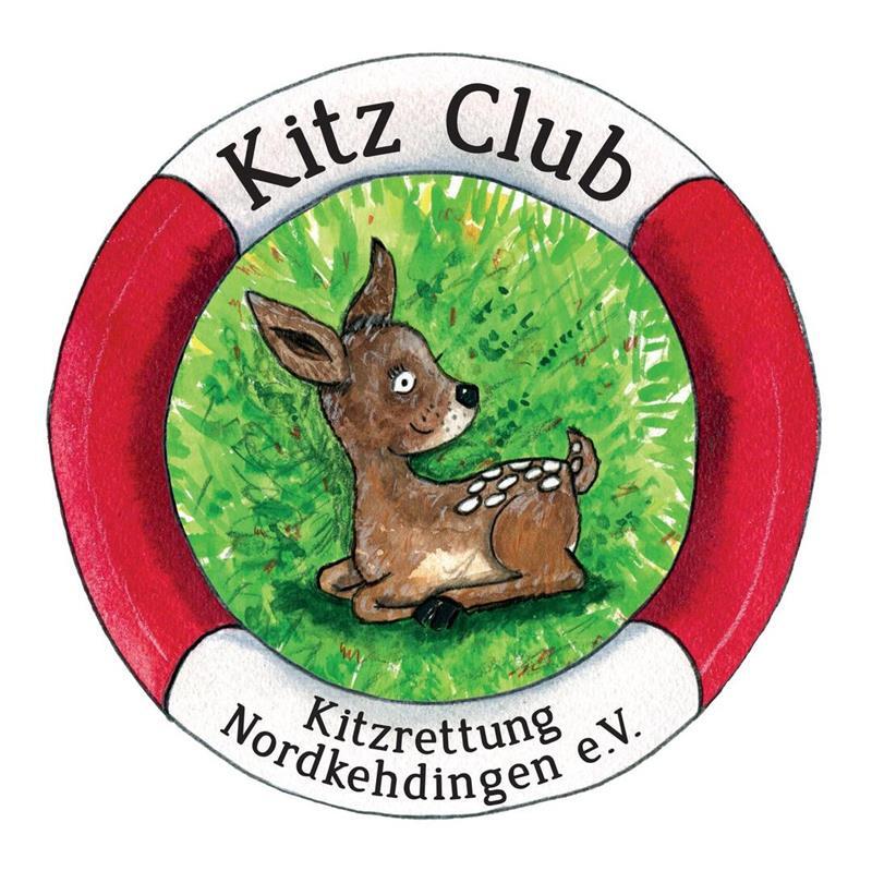 Erfolgreiche Saison: 177 Rehkitze wurden vor dem Mähtod gerettet Das von Jonas Kötz geschaffene Vereinslogo „Kitz Club“ der Kitzrettung Nordkehdingen.