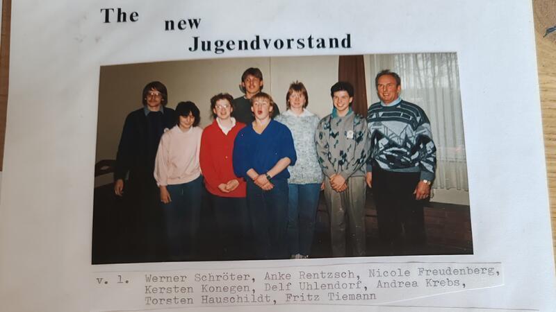 Das war das Team der ersten Stunde: der Jugendvorstand der Bezirksschützen Stade.