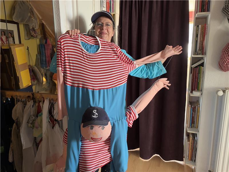 Das wohl lustigste Kostüm: Diedeldum und Diedeldei aus Alice im Wunderland.