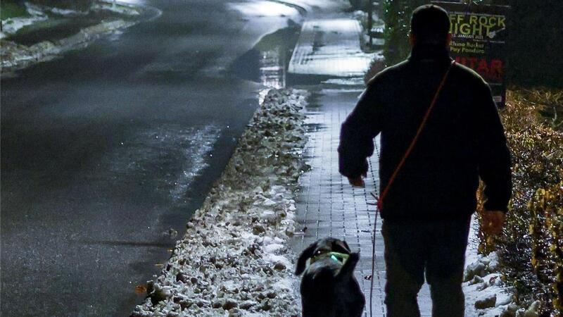 Messerangriff war wohl frei erfunden Dass er beim Gassigehen von einem Unbekannten attackiert worden sei, hatte ein 43-Jähriger Anfang März gegenüber der Polizei behauptet (Symbolbild).