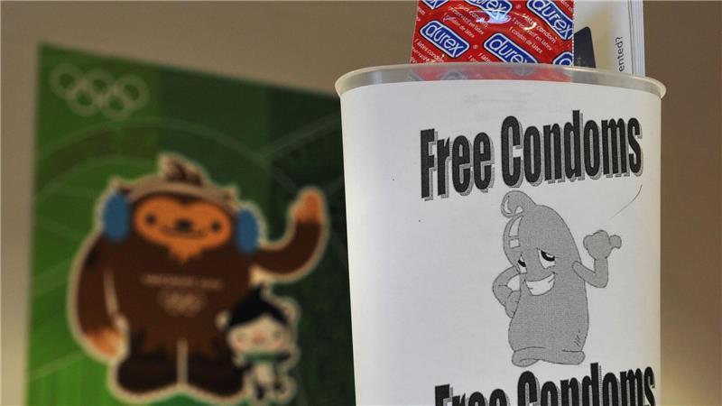 Dauerbrenner bei Olympia: Schon 2010 in Vancouver waren die Kondome im olympischen Dorf Gesprächsthema. (Archivbild)