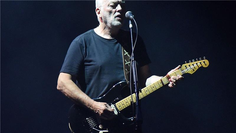 David Gilmour verzückt Fans auf der ganzen Welt mit seinem Gitarrenspiel.