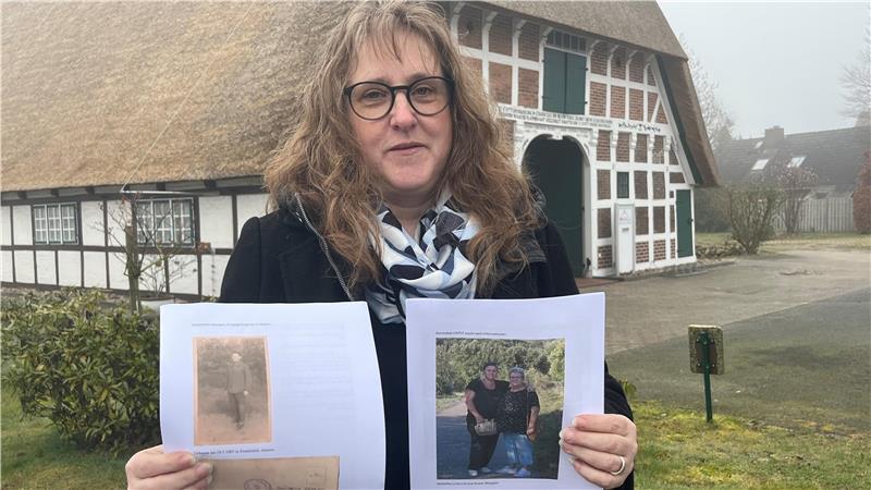 Kriegsgefangener der Nazis: Auf den Spuren des Großvaters in Dollern Debbie Bülau sucht Informationen zu Georges Quignion (1907 - 1976) aus Amiens. Er musste von 1940 bis 1945 als Kriegsgefangener unter anderem in Dollern arbeiten.