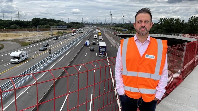A26-Lückenschluss: Fast eine Milliarde Euro für die Autobahn nach Hamburg Deges-Ingenieur Daniel Scheer leitet eine der größten Autobahnbaustellen in Norddeutschland.