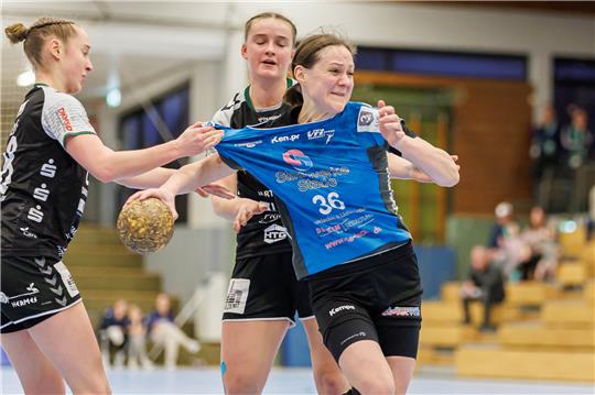 Dei Handballerinnen des VfL Stade mussten sich den Schwerinerinnen geschlagen geben. Foto: Struwe