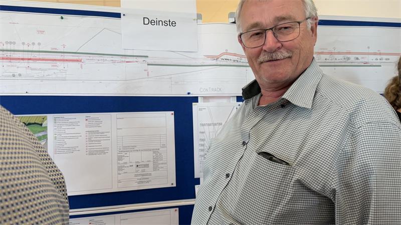 „Warten sehnsüchtig“: Das sagen Bürger zur Reaktivierung der Bahnstrecke Deinstes Bürgermeister Jörg Müller sieht in den EVB-Plänen eine große Bereicherung für die Region.