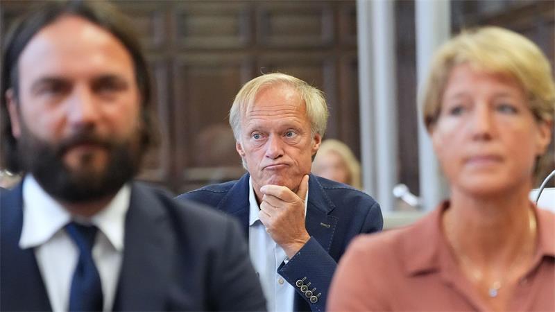 Delling im Block-Prozess: „Noch nie so viele Tränen gesehen“ Delling ist wegen Beihilfe angeklagt.