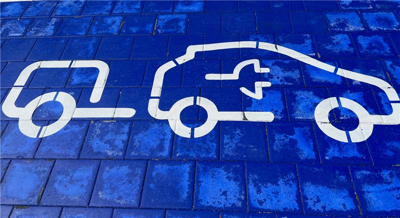 Den Fuhrpark umrüsten auf E-Autos - nur eine der Ideen, um das Klima zu schützen (Symbolbild). Foto: Christoph Dernbach/dpa