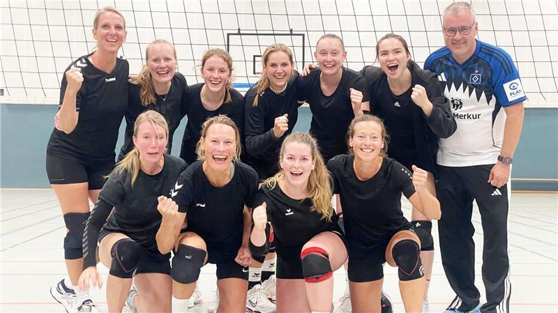 Den männlichen Kollegen enteilt: Die VSG Altes Land spielt jetzt in der Volleyball-Oberliga.