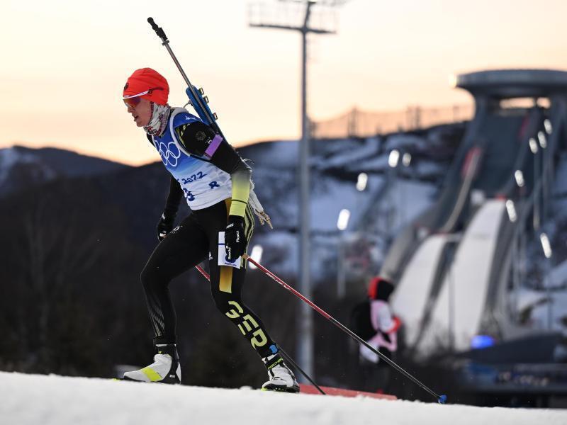 Denise Herrmann holt im Einzel Gold. Foto: Hendrik Schmidt/dpa-Zentralbild/dpa